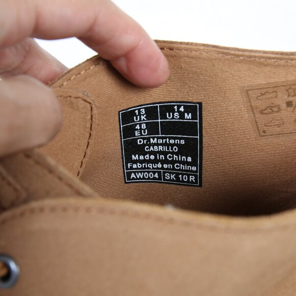 DR. MARTENS Cabrillo Tan Suede Desert Boots NEW IN BOX main image 10